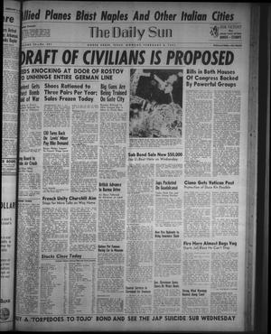 The Daily Sun (Goose Creek, Tex.), Vol. 24, No. 201, Ed. 1 Monday, February 8, 1943