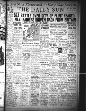 The Daily Sun (Goose Creek, Tex.), Vol. 21, No. 108, Ed. 1 Monday, October 30, 1939