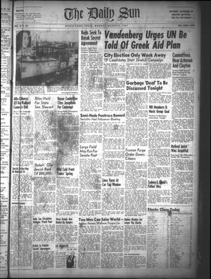 The Daily Sun (Goose Creek, Tex.), Vol. 29, No. 243, Ed. 1 Monday, March 24, 1947
