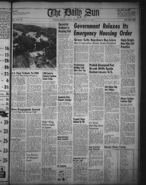 The Daily Sun (Goose Creek, Tex.), Vol. 28, No. 256, Ed. 1 Friday, April 12, 1946