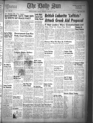 The Daily Sun (Goose Creek, Tex.), Vol. 29, No. 237, Ed. 1 Monday, March 17, 1947