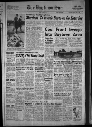 Primary view of object titled 'The Baytown Sun (Baytown, Tex.), Vol. 36, No. 104, Ed. 1 Thursday, October 13, 1955'.