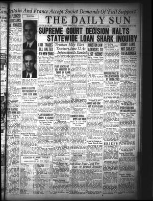 The Daily Sun (Goose Creek, Tex.), Vol. 20, No. 298, Ed. 1 Wednesday, June 7, 1939