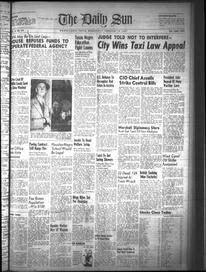 The Daily Sun (Goose Creek, Tex.), Vol. 29, No. 215, Ed. 1 Wednesday, February 19, 1947