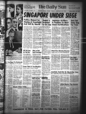 The Daily Sun (Goose Creek, Tex.), Vol. 23, No. 191, Ed. 1 Friday, January 30, 1942
