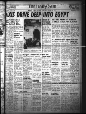The Daily Sun (Goose Creek, Tex.), Vol. 24, No. 9, Ed. 1 Thursday, June 25, 1942