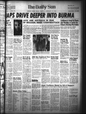 The Daily Sun (Goose Creek, Tex.), Vol. 23, No. 206, Ed. 1 Tuesday, February 17, 1942