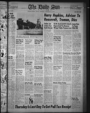 The Daily Sun (Goose Creek, Tex.), Vol. 28, No. 193, Ed. 1 Tuesday, January 29, 1946