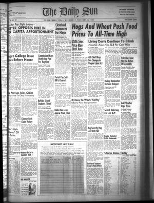 The Daily Sun (Goose Creek, Tex.), Vol. 29, No. 221, Ed. 1 Wednesday, February 26, 1947