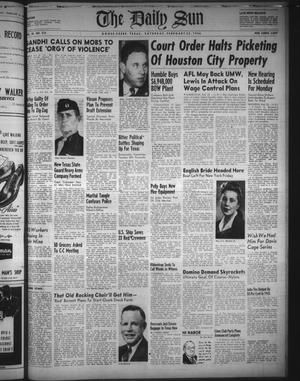 The Daily Sun (Goose Creek, Tex.), Vol. 28, No. 215, Ed. 1 Saturday, February 23, 1946