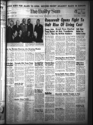 The Daily Sun (Goose Creek, Tex.), Vol. 23, No. 267, Ed. 1 Wednesday, April 29, 1942