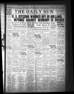 The Daily Sun (Goose Creek, Tex.), Vol. 21, No. 118, Ed. 1 Friday, November 10, 1939