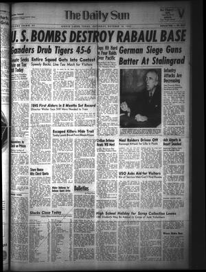 The Daily Sun (Goose Creek, Tex.), Vol. 24, No. 99, Ed. 1 Saturday, October 10, 1942