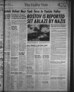 The Daily Sun (Goose Creek, Tex.), Vol. 24, No. 206, Ed. 1 Saturday, February 13, 1943
