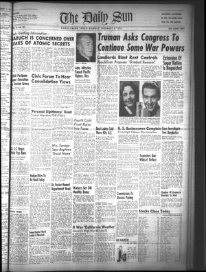 The Daily Sun (Goose Creek, Tex.), Vol. 29, No. 201, Ed. 1 Monday, February 3, 1947