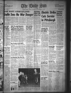 The Daily Sun (Goose Creek, Tex.), Vol. 29, No. 91, Ed. 1 Tuesday, September 24, 1946