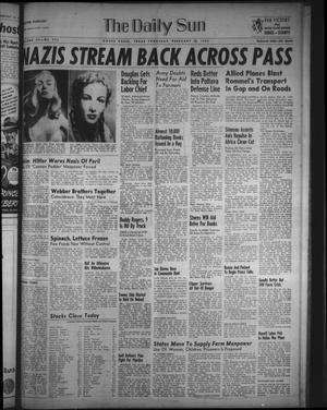 The Daily Sun (Goose Creek, Tex.), Vol. 24, No. 216, Ed. 1 Thursday, February 25, 1943