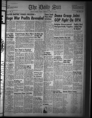 The Daily Sun (Goose Creek, Tex.), Vol. 29, No. 26, Ed. 1 Tuesday, July 9, 1946