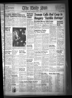 The Daily Sun (Goose Creek, Tex.), Vol. 29, No. 305, Ed. 1 Thursday, June 5, 1947