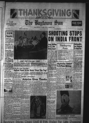 The Baytown Sun (Baytown, Tex.), Vol. 44, No. 78, Ed. 1 Thursday, November 22, 1962