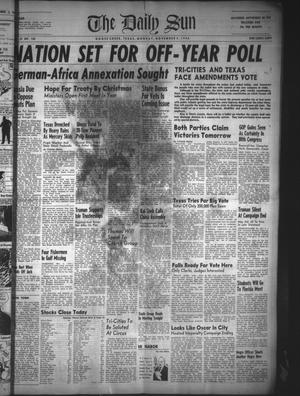 The Daily Sun (Goose Creek, Tex.), Vol. 29, No. 126, Ed. 1 Monday, November 4, 1946