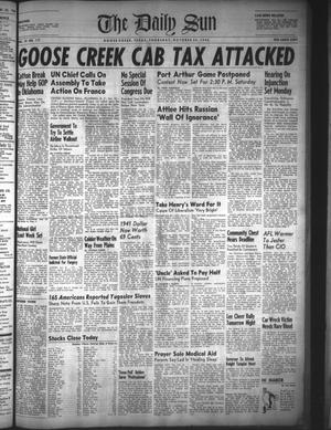 The Daily Sun (Goose Creek, Tex.), Vol. 29, No. 117, Ed. 1 Thursday, October 24, 1946