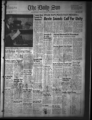 The Daily Sun (Goose Creek, Tex.), Vol. 29, No. 103, Ed. 1 Tuesday, October 8, 1946
