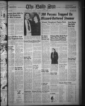 The Daily Sun (Goose Creek, Tex.), Vol. 28, No. 199, Ed. 1 Tuesday, February 5, 1946