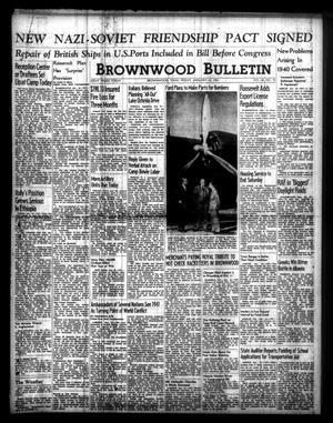 Brownwood Bulletin (Brownwood, Tex.), Vol. 40, No. 75, Ed. 1 Friday, January 10, 1941