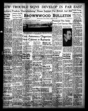 Brownwood Bulletin (Brownwood, Tex.), Vol. 40, No. 90, Ed. 1 Monday, January 27, 1941