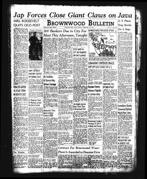 Brownwood Bulletin (Brownwood, Tex.), Vol. 41, No. 127, Ed. 1 Friday, February 20, 1942