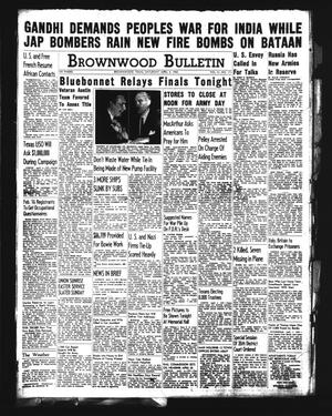 Primary view of object titled 'Brownwood Bulletin (Brownwood, Tex.), Vol. 41, No. 171, Ed. 1 Saturday, April 4, 1942'.