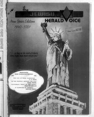 Jewish Herald-Voice (Houston, Tex.), Vol. 35, No. 27, Ed. 1 Thursday, September 26, 1940