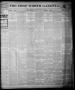 Thumbnail image of item number 1 in: 'Fort Worth Gazette. (Fort Worth, Tex.), Vol. 19, No. 235, Ed. 1, Saturday, July 27, 1895'.