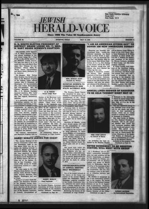 Primary view of object titled 'Jewish Herald-Voice (Houston, Tex.), Vol. 43, No. 6, Ed. 1 Thursday, May 13, 1948'.