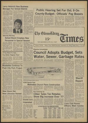 The Odem-Edroy Times (Odem, Tex.), Vol. 27, No. 38, Ed. 1 Thursday, September 21, 1978