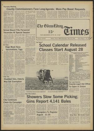 The Odem-Edroy Times (Odem, Tex.), Vol. 27, No. 30, Ed. 1 Thursday, July 27, 1978