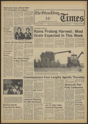 The Odem-Edroy Times (Odem, Tex.), Vol. 28, No. 30, Ed. 1 Thursday, July 26, 1979