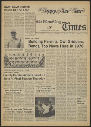 The Odem-Edroy Times (Odem, Tex.), Vol. 27, No. 52, Ed. 1 Thursday, December 28, 1978