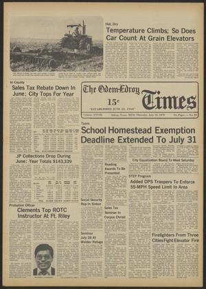 The Odem-Edroy Times (Odem, Tex.), Vol. 28, No. 29, Ed. 1 Thursday, July 19, 1979