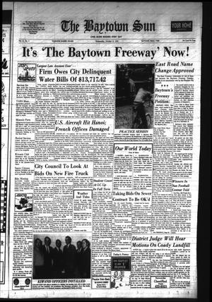 The Baytown Sun (Baytown, Tex.), Vol. 51, No. 4, Ed. 1 Wednesday, October 11, 1972