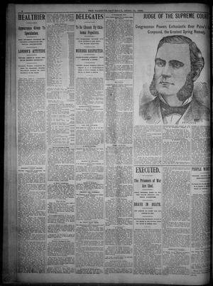 Fort Worth Gazette. (Fort Worth, Tex.), Vol. 20, No. 121, Ed. 1, Saturday, April 18, 1896