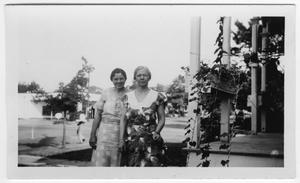 Primary view of [Mary Pugh and Mrs. Blackshear]