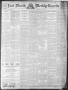 Thumbnail image of item number 1 in: 'Fort Worth Weekly Gazette. (Fort Worth, Tex.), Vol. 19, No. 31, Ed. 1, Thursday, July 11, 1889'.