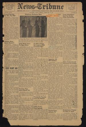 News-Tribune (Mercedes, Tex.), Vol. 28, No. 13, Ed. 1 Friday, February 28, 1941