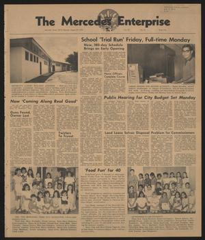 Primary view of object titled 'The Mercedes Enterprise (Mercedes, Tex.), Vol. 55, No. 35, Ed. 1 Thursday, August 27, 1970'.