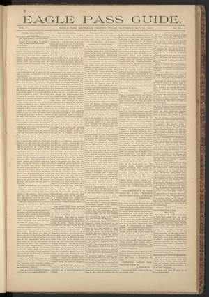 Eagle Pass Guide. (Eagle Pass, Tex.), Vol. 7, No. 39, Ed. 1 Saturday, May 25, 1895