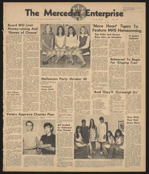 Primary view of object titled 'The Mercedes Enterprise (Mercedes, Tex.), Vol. 54, No. 42, Ed. 1 Thursday, October 16, 1969'.
