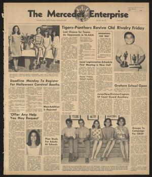 Primary view of object titled 'The Mercedes Enterprise (Mercedes, Tex.), Vol. 54, No. 43, Ed. 1 Thursday, October 23, 1969'.
