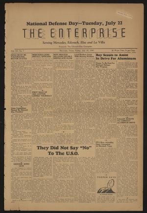 Primary view of object titled 'The Enterprise (Mercedes, Tex.), Vol. 15, No. 7, Ed. 1 Friday, July 18, 1941'.